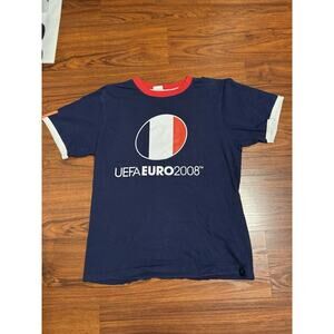 UEFA Euro 2008 France Soccer Futbol Shirt Size Medium